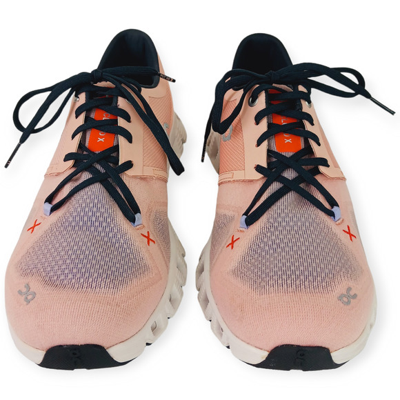 On Running Women's Athletic Shoes in Pink and Black - Picture 6 of 10